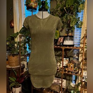 Ambiance Sage Green mini dress